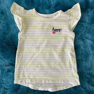Carter’s Baby Girl Ruffle Sleeveless Top Size 12 Months